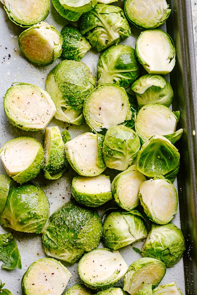 Roasting Brussel Sprouts