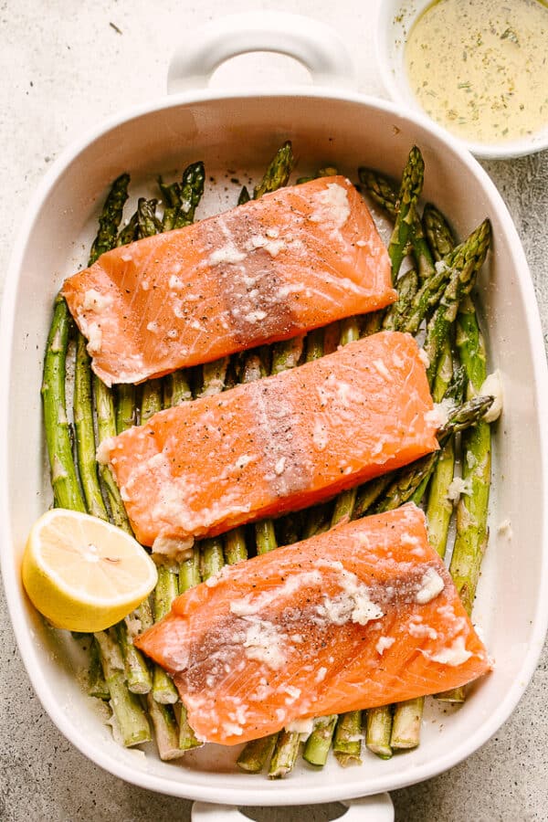 Oven Baked Salmon Recipe with Asparagus | Diethood