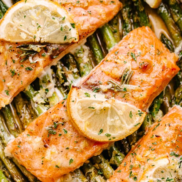 Oven Baked Salmon Recipe with Asparagus | Diethood