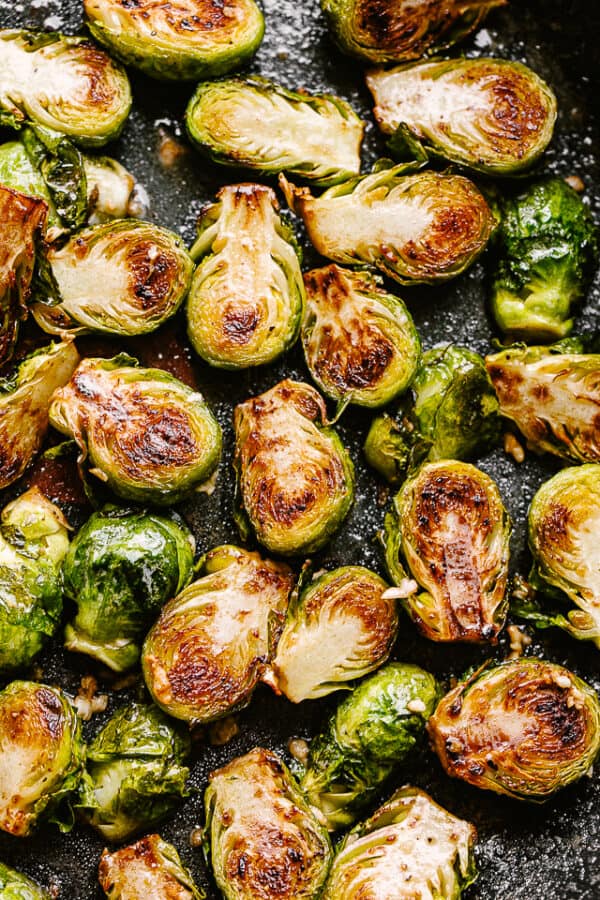 Crispy Sauteed Brussel Sprouts Recipe | Diethood