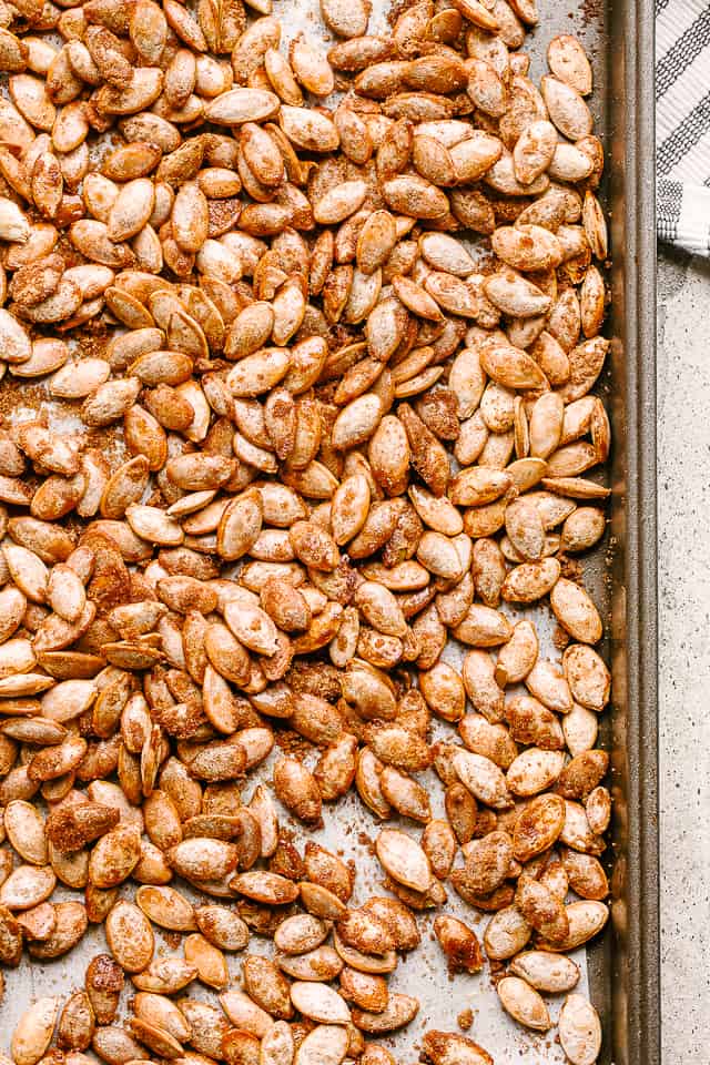 roasted pumpkin seeds