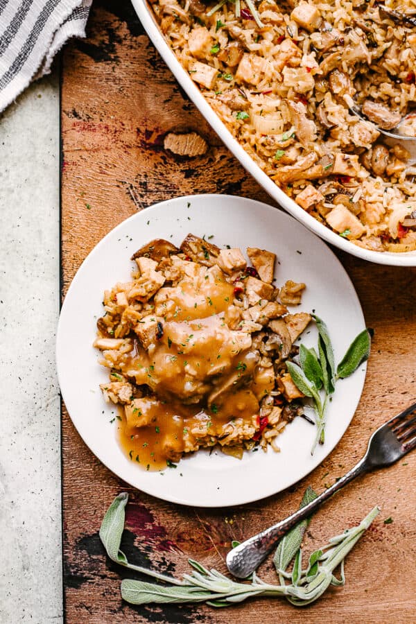 Turkey Wild Rice Casserole | Diethood