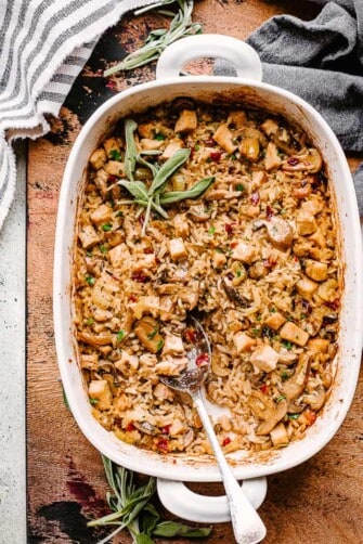 Turkey Wild Rice Casserole | Diethood