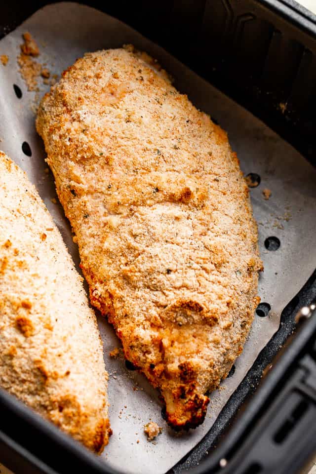 buttermilk panko covered chicken breasts