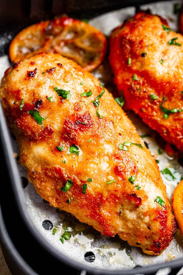 crispy fried chicken in air fryer