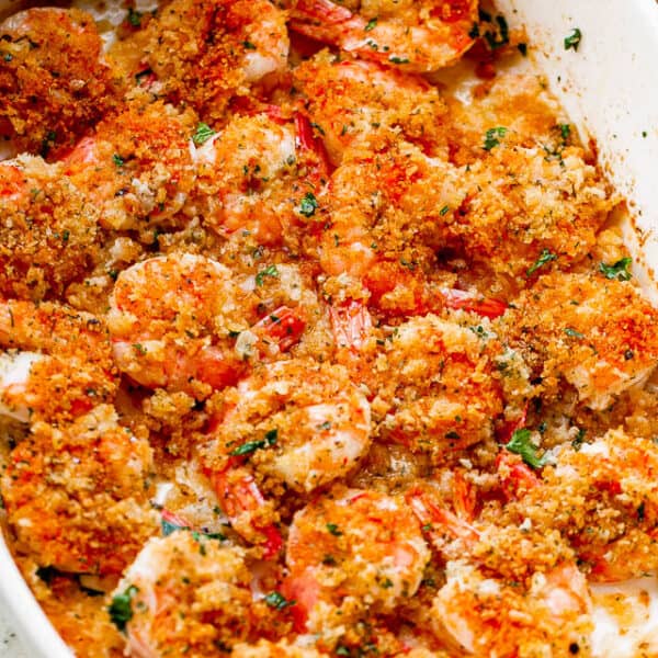 Baked Shrimp Scampi Crispy Garlic Butter Shrimp Recipe 0911