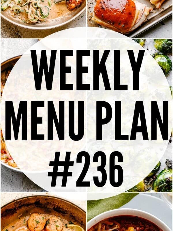 MENU PLAN 236 PIN IMAGE