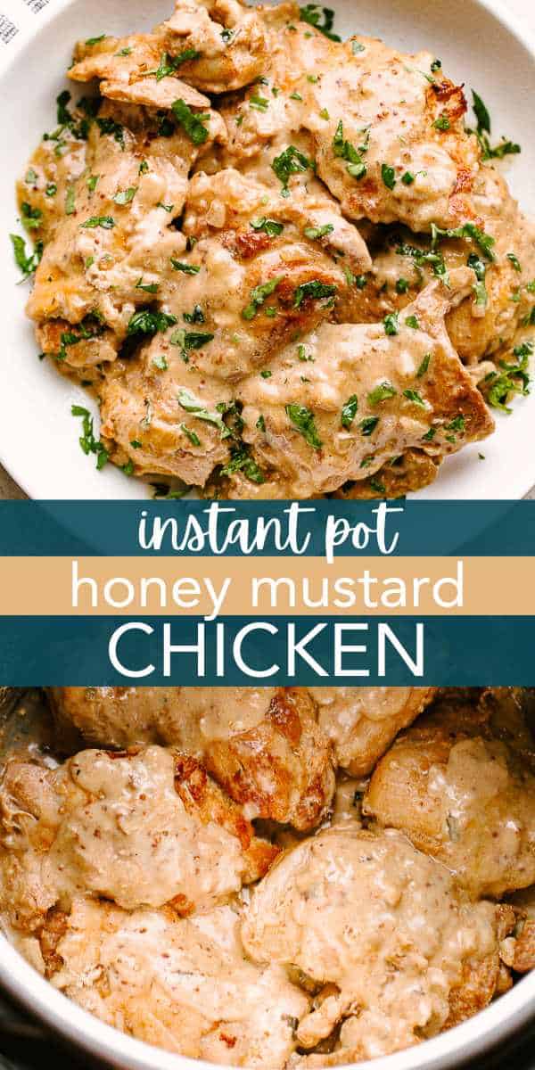 Instant Pot Honey Mustard Chicken