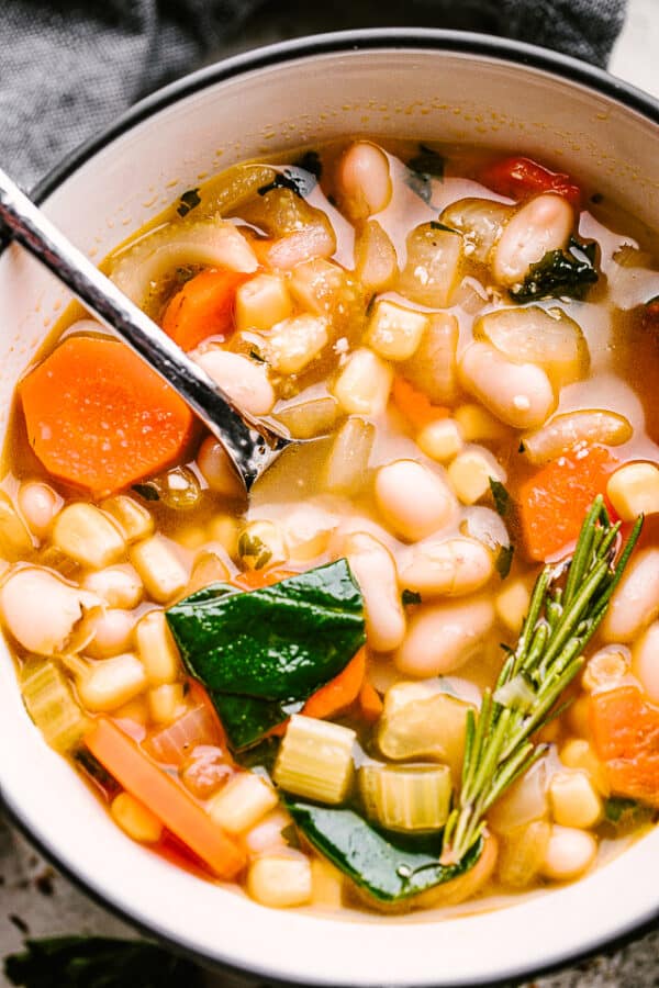 White Bean Soup | Diethood