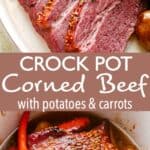 crock pot corned beef pinterest image