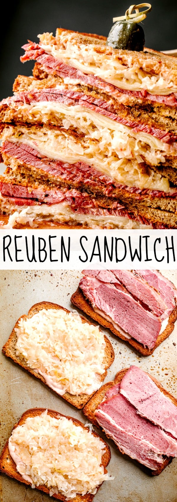 Reuben Sandwich with Homemade Russian Dressing | Diethood