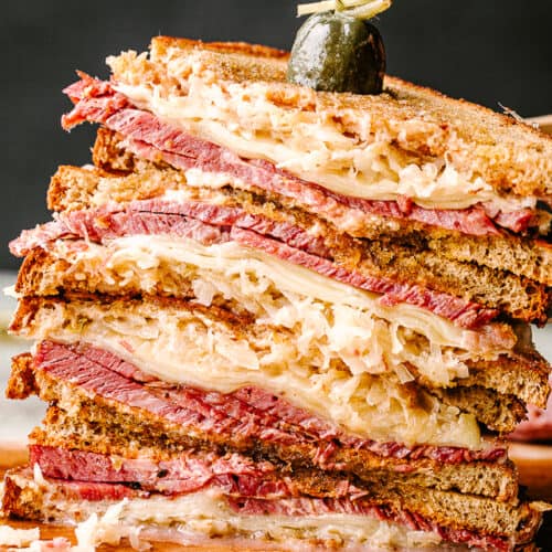 Reuben Sandwich with Homemade Russian Dressing | Diethood
