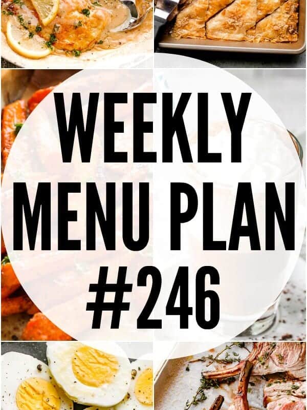 WEEKLY MENU PLAN 246 PIN IMAGE