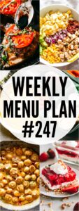 WEEKLY MENU PLAN PIN IMAGE