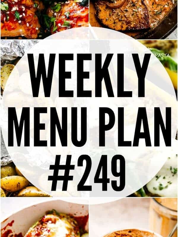 WEEKLY MENU PLAN (#249) PINTEREST IMAGE