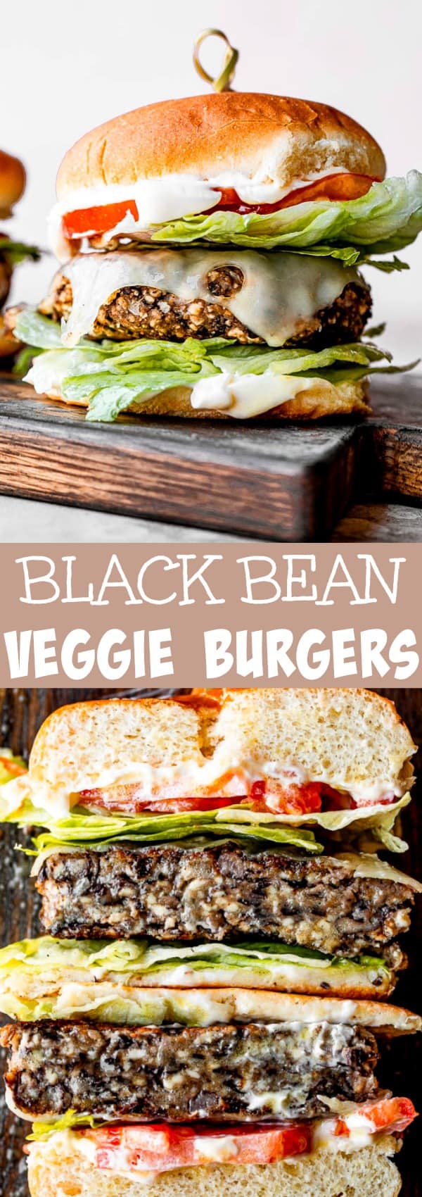 Easy Black Bean Burgers | The Best Vegetarian Burger Recipe
