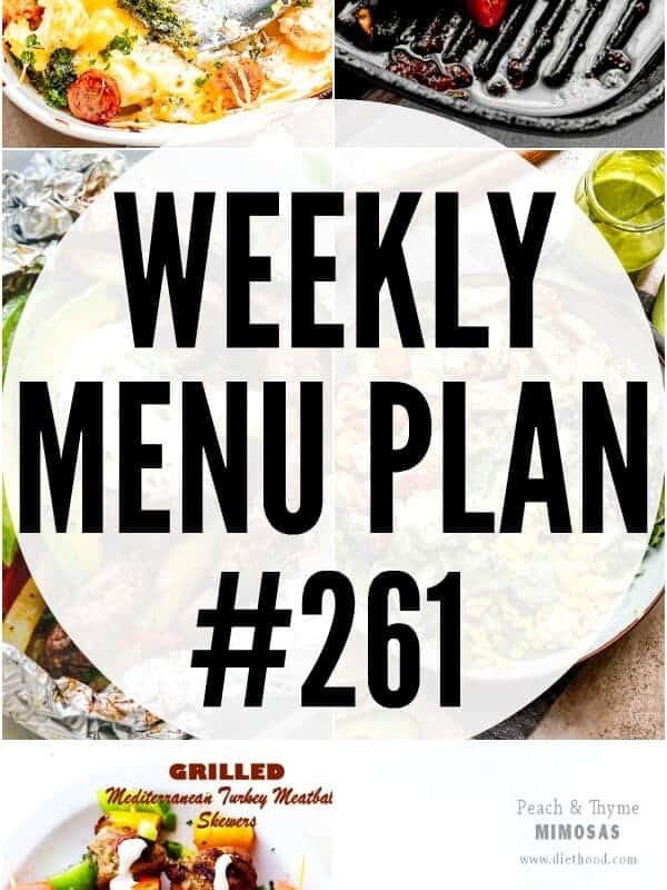 WEEKLY MENU PLAN 261 PINTEREST IMAGE