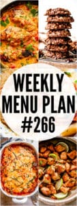 MENU PLAN 266 PINTEREST COLLAGE IMAGE