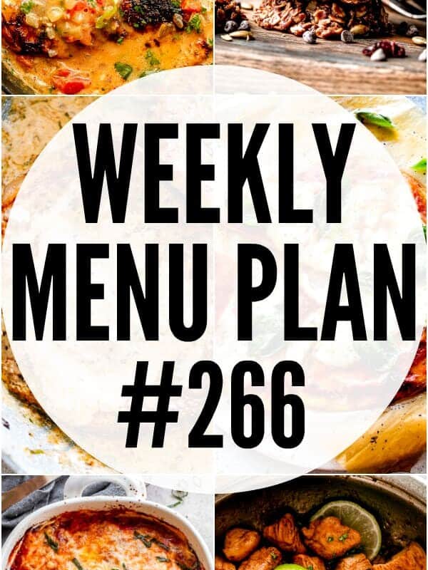 MENU PLAN 266 PINTEREST COLLAGE IMAGE