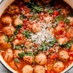 Meatball Soup | Keto Friendly Low Carb Soup Recipe