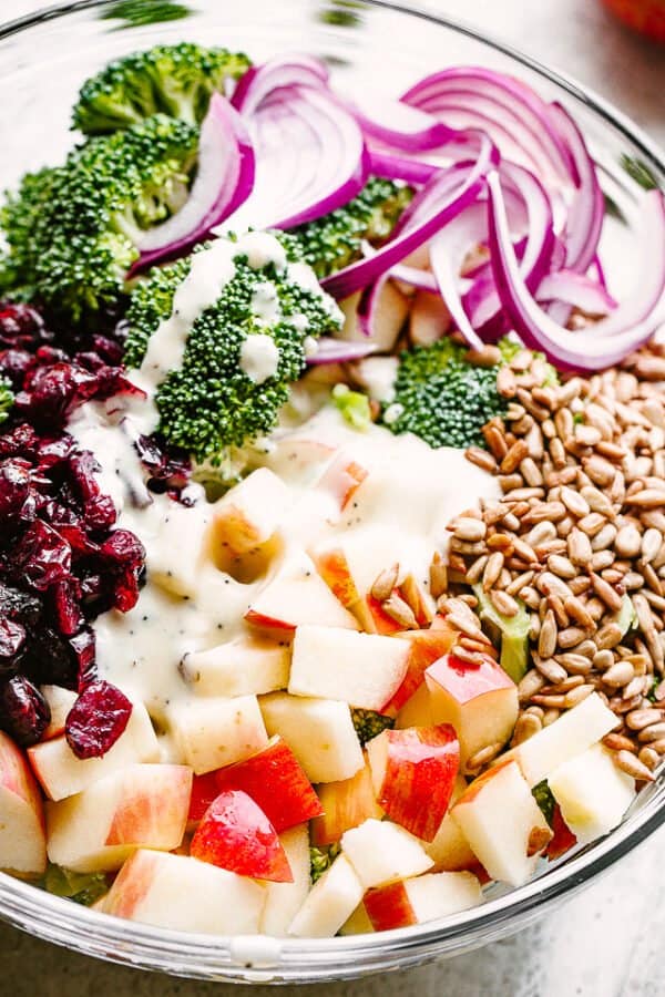Easy & Healthy Broccoli Apple Salad Recipe | Diethood