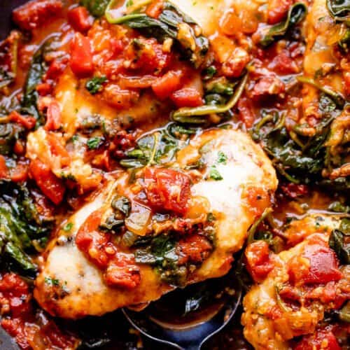 Chicken in Tomato Sauce