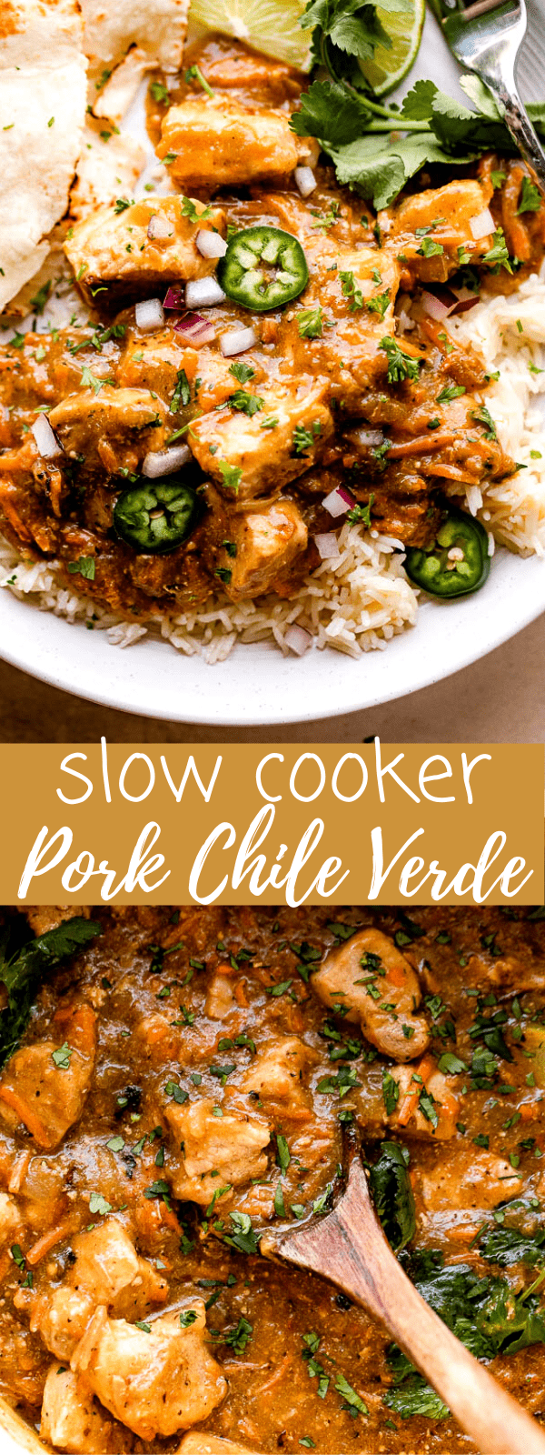 Slow Cooker Pork Chile Verde Recipe | Diethood