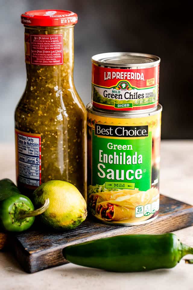 photo of salsa used in slow cooker pork salsa verde recipe