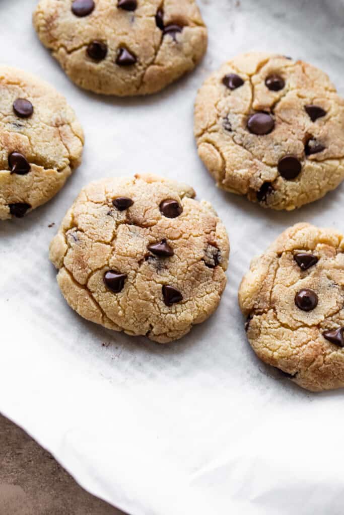 Chewy Keto Chocolate Chip Cookies - Low Carb Recipe!