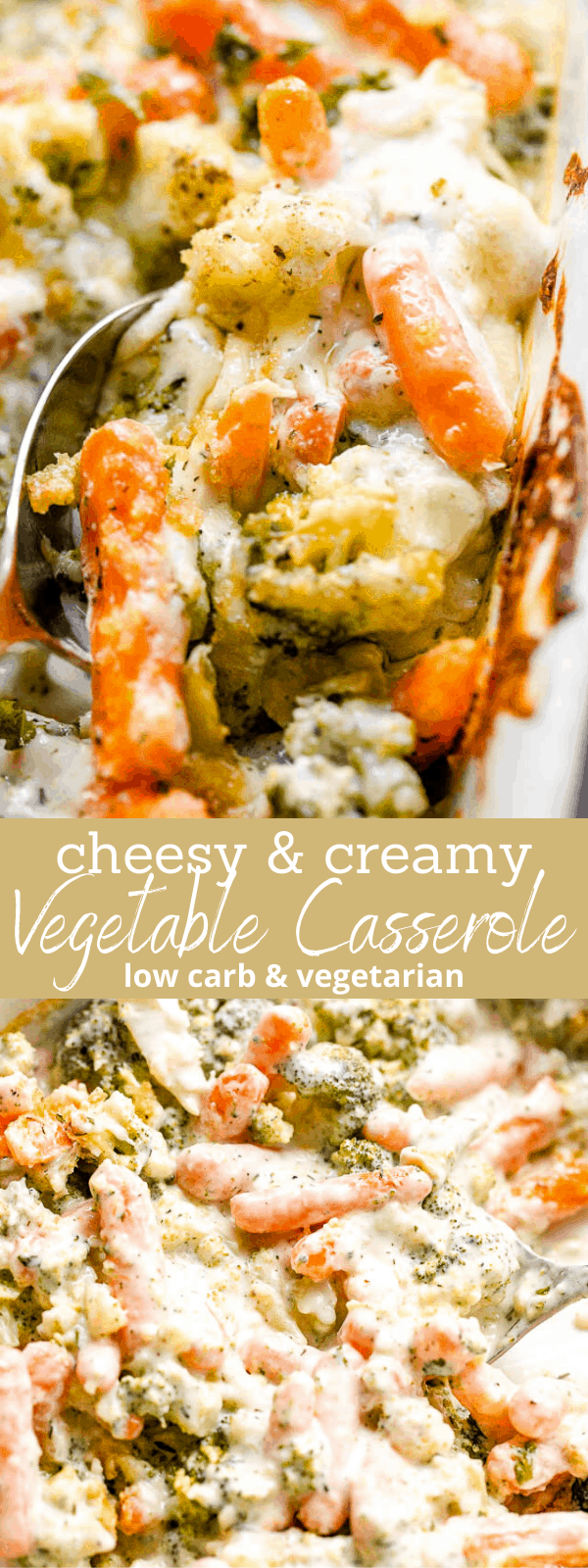 Creamy Vegetable Casserole | Easy Vegetarian Side Dish