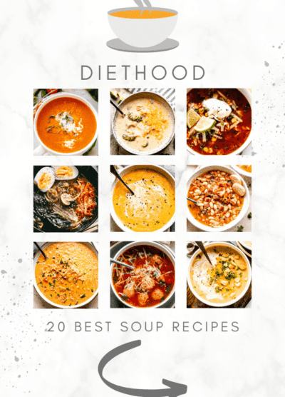 20 BEST SOUP RECIPES collage pin