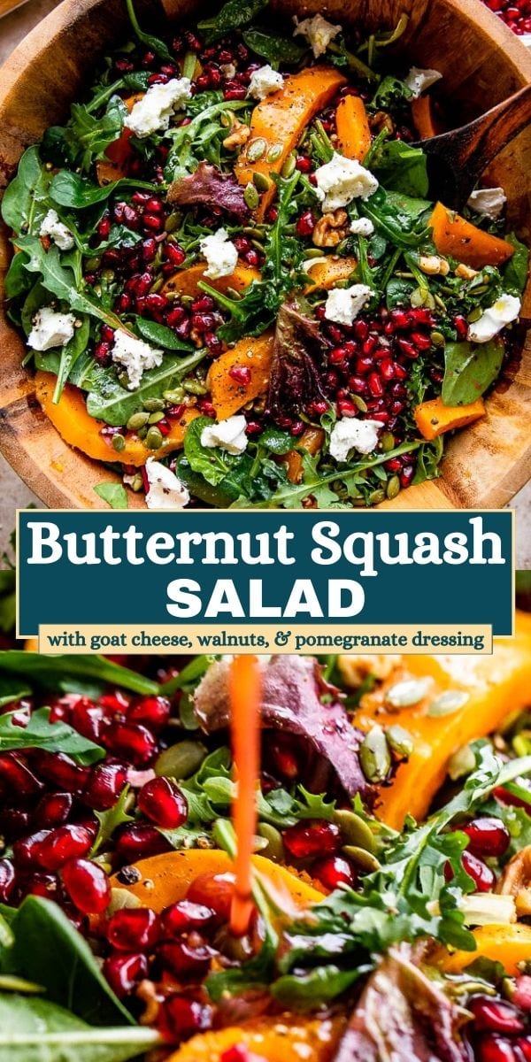 Roasted Butternut Squash Salad | Diethood