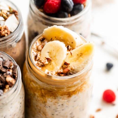 4 Healthy and Easy Overnight Oats Recipes + video - Carmy - Easy
