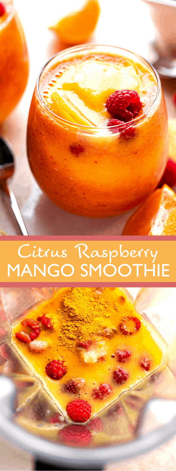 Easy Layered Mango Smoothie | Healthy Immune Boosting Smoothie