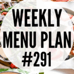 WEEKLY MENU PLAN 291 collage pin