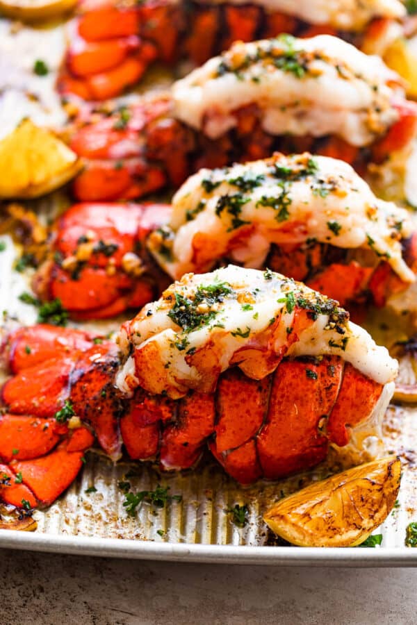 Easy Baked Lobster Tail Recipe Buttery Oven Baked Lobster Tails