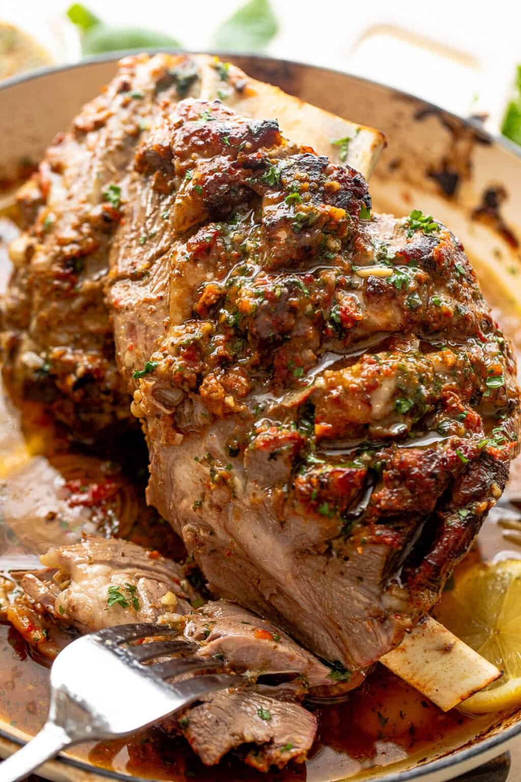 The Best Roasted Lamb Shoulder Recipe Juicy & Flavorful Lamb Roast