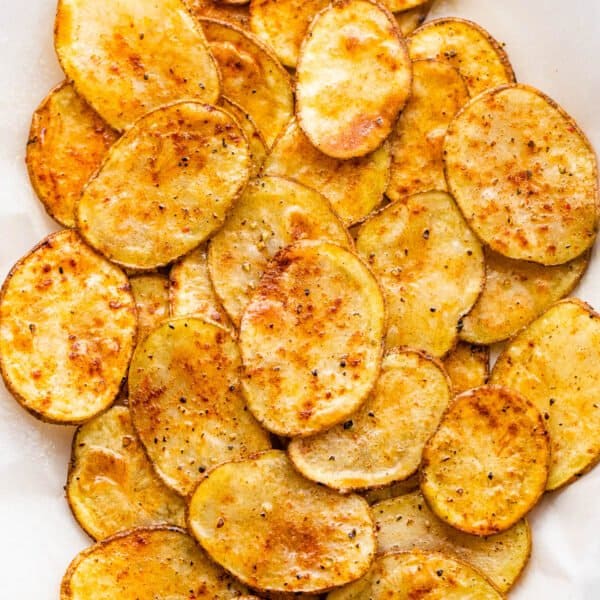 Chili Lime Baked Potato Chips | Easy Homemade Potato Chips Recipe