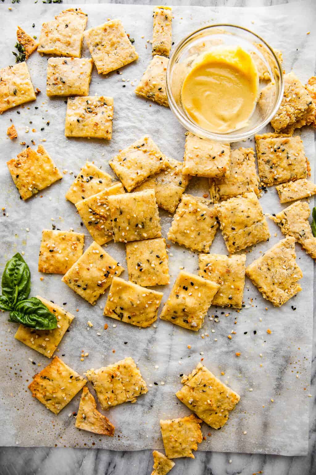 Homemade Cheese Crackers