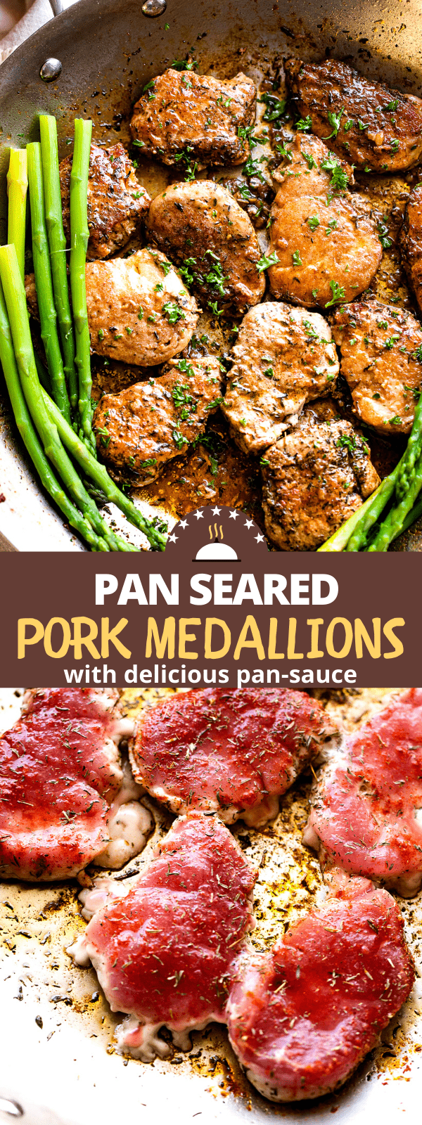 Juicy Pan Seared Pork Medallions Recipe | Diethood