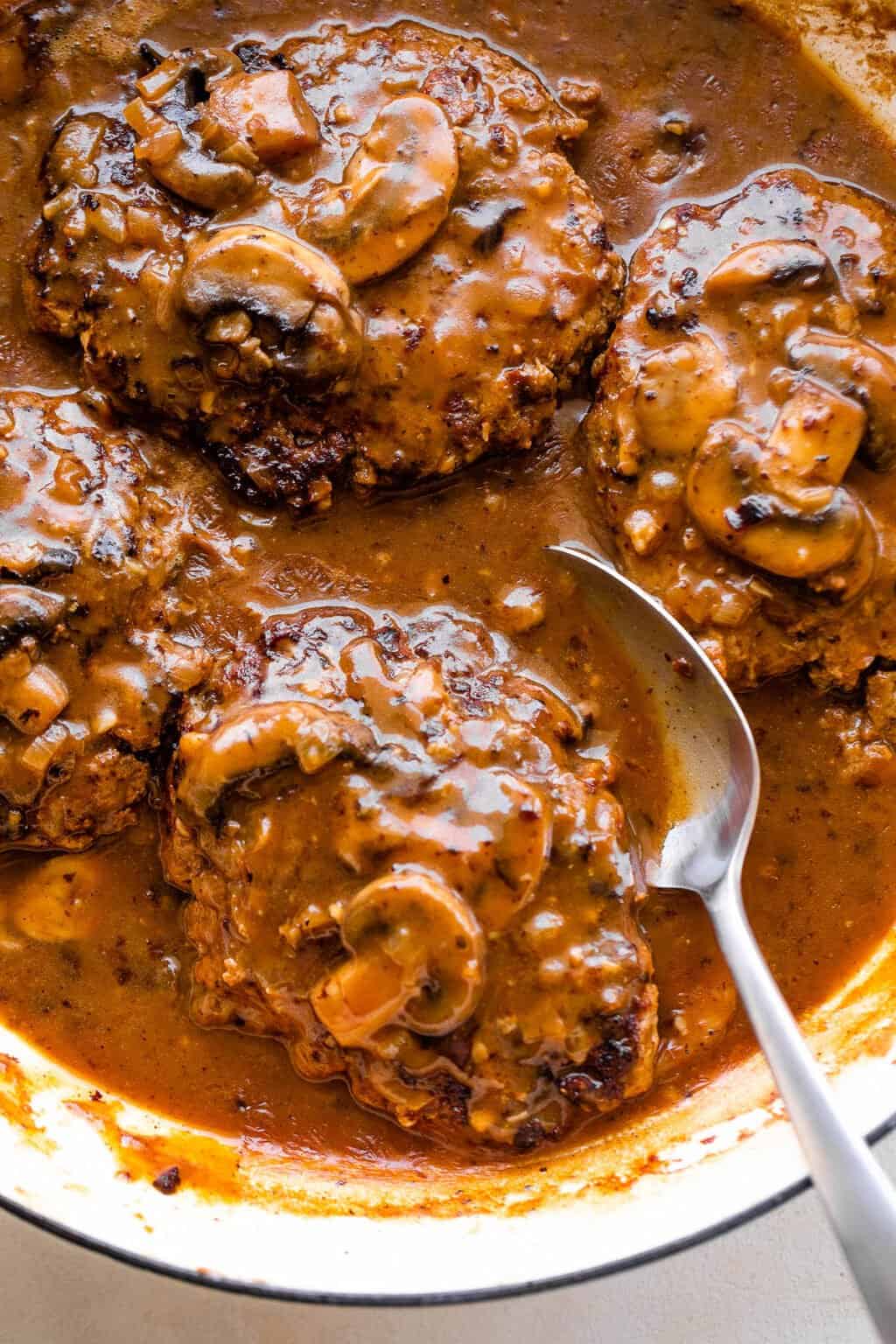 Salisbury Steak with Mushroom Gravy