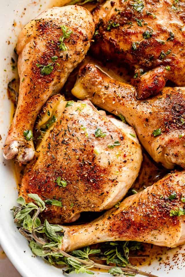Tender & Juicy Oven Roasted Chicken Pieces