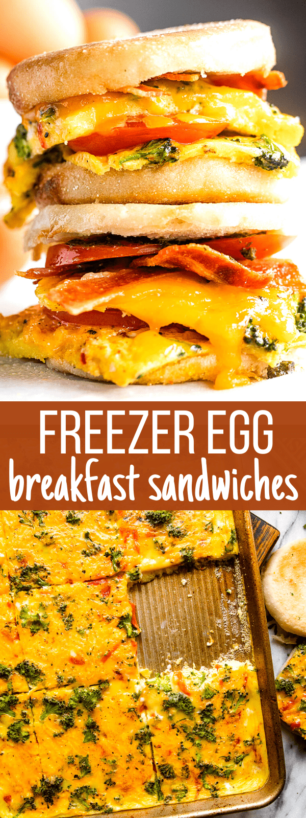 Easy Freezer Breakfast Sandwiches with Bacon Diethood