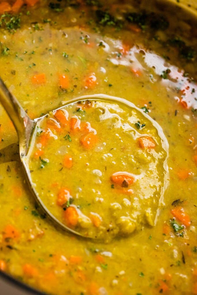 Split Pea Soup with Ham | Diethood