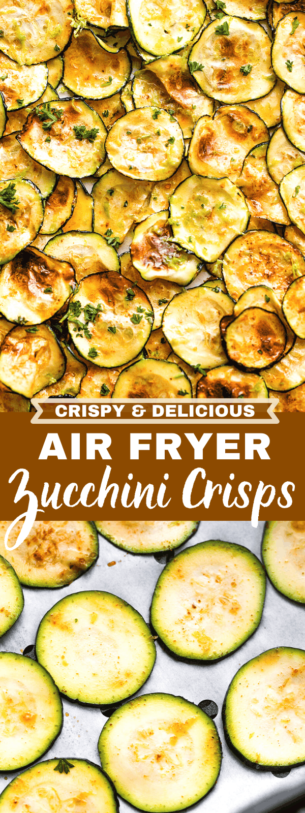 Air Fryer Zucchini Crisps {Flavored with Chipotle & Lime} | Diethood