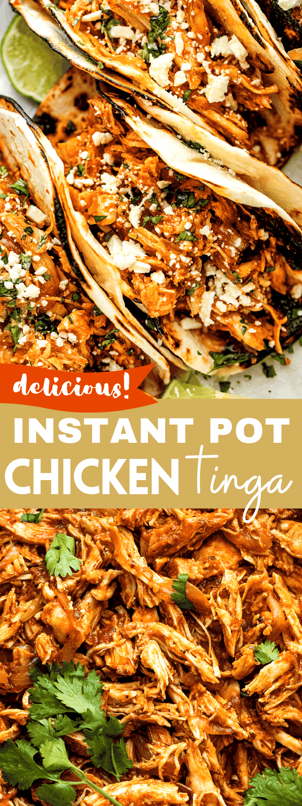 Chicken Tinga | Instant Pot Chicken Recipe