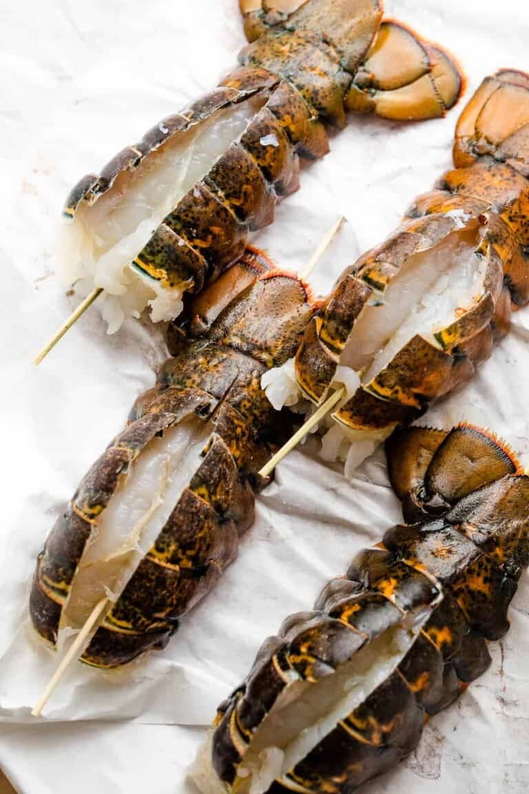 Quick and Easy Grilled Lobster Tails Recipe | Diethood