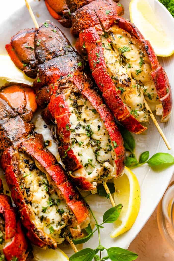 Quick and Easy Grilled Lobster Tails Recipe | Diethood