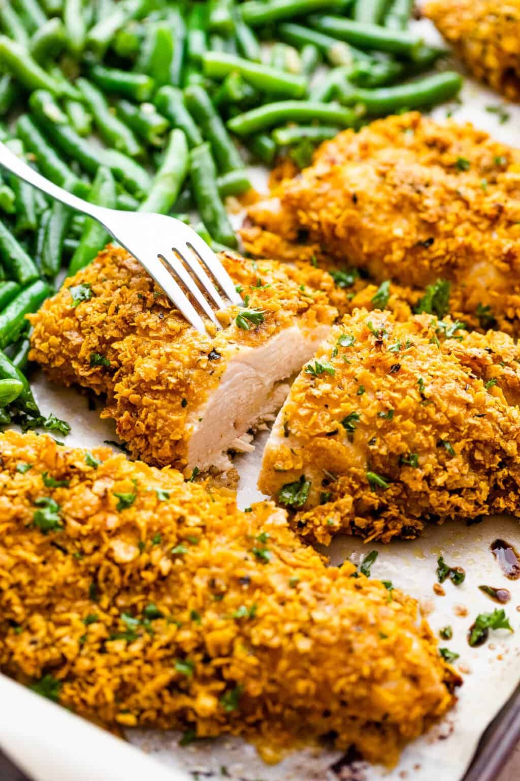 Easy Oven Fried Chicken Breast Recipes