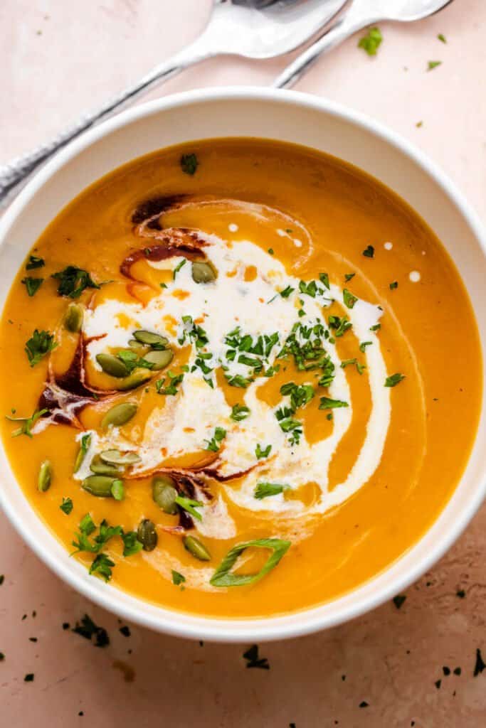 Curried Butternut Squash Soup | Diethood